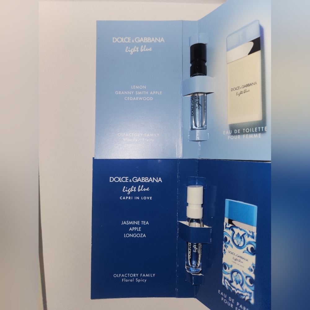Dolce&Gabbana : Devotion intense, Light Blue, Devotio edp, Capri In Love SAMPLES - Picture 6 of 7